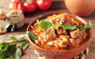 Чашушули по-грузински, пошаговый рецепт с фото для вкусного ужина