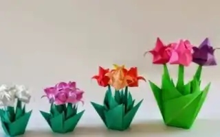 Подарок-оригами для мамы