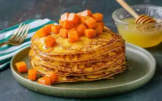 Блины из тыквы быстро и вкусно – 5 рецептов приготовления тыквенных блинов для всей семьи