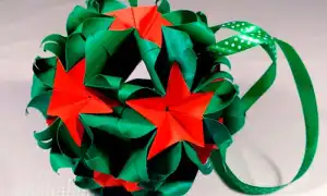 Как сделать своими руками кусудаму – японский шар счастья