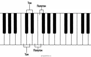 Уроки фортепиано для начинающих (Урок 1). Ноты на пианино.
