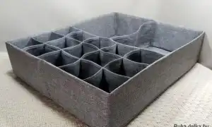 Как сделать органайзер для хранения белья своими руками: подробные инструкции