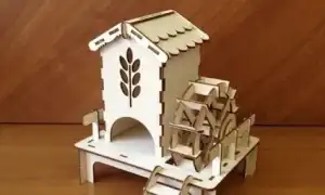 Делаем чайный домик своими руками из картона