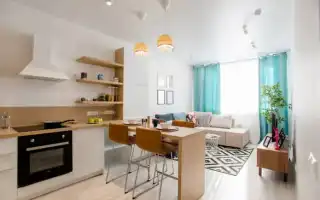 Кухня-гостиная 20 кв. м: особенности дизайна, планировки и примеры проектов