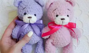 Как связать мишку амигуруми как связать мишку крючком для начинающих