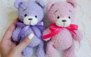 Как связать мишку амигуруми как связать мишку крючком для начинающих