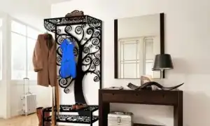 Кованые вешалки в прихожую: разновидности и советы по подбору. Кованые вешалки в прихожую.