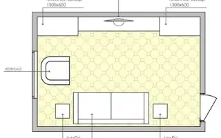 Фото обзор лучших идей дизайна гостиной 18 кв м. Дизайн комнаты 18 кв м.