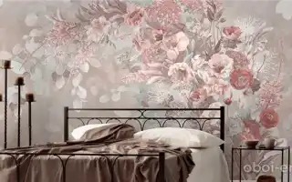 Современные обои для спальни: правильное сочетание и подбор (с фото интерьеров)