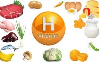 Что такое биотин (витамин Н) в каких продуктах содержится и инструкция по его применению для здоровья