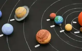 Лепим модель Солнечной системы из пластилина. Солнечная система презентация.