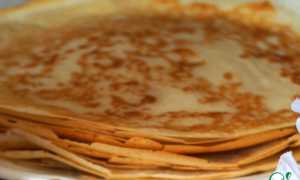 Дрожжевые блины на воде: рецепты приготовления толстых или тонких блинчиков для всей семьи