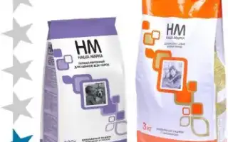 Корм для собак Наша Марка: отзывы и разбор состава. Корм для собак наша марка.