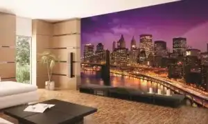 Фотообои в интерьере гостиной: оригинальные идеи дизайна