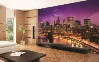 Фотообои в интерьере гостиной: оригинальные идеи дизайна