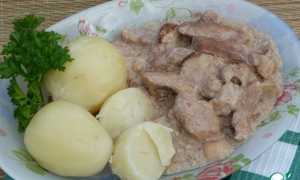Свинина с грибами в сливках – кулинарный рецепт для гурманов