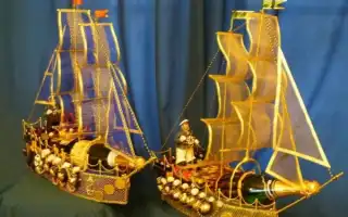 Как сделать корабль или яхту из пенопласта своими руками. Корабль своими руками.