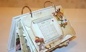 Календари своими руками из бумаги и картона: интересные мастер-классы