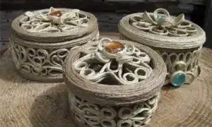 Льняной шпагат и немного фантазии: новогодние поделки своими руками