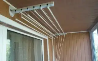 Лиана» для сушки белья на балконе: разновидности и инструкция по установке. Лиана для сушки белья.