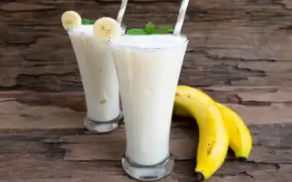 Банановый коктейль с молоком в блендере — польза и калорийность для здоровья