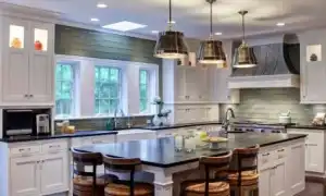 Особенности кухонь в американском стиле. Кухня в американском стиле.