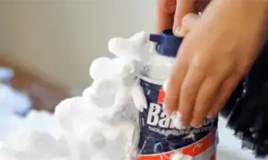 Слайм из пены для бритья. Слайм из пены для бритья.