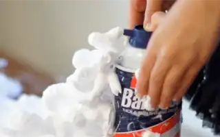 Слайм из пены для бритья. Слайм из пены для бритья.