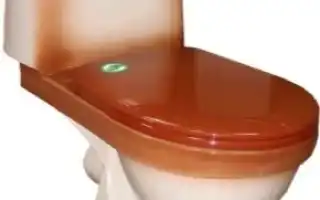 Какие бывают размеры унитаза. Размеры унитаза с бачком.