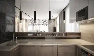 Дизайн кухни в частном доме: 50 лучших фото