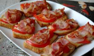 Рецепт приготовления горячих бутербродов с беконом с фотографиями и советами