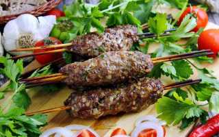 Как самостоятельно приготовить люля-кебаб в духовке на шпажках – пошаговый рецепт с фото для вкусного ужина