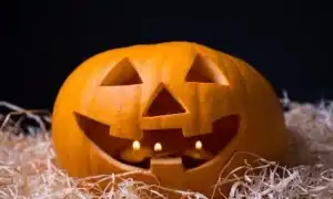 Как вырезать тыкву на Хеллоуин. Рисунок для тыквы на хэллоуин.