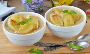 Овсянка с бананом на завтрак. Кушать подано, сэр! Рецепт для здоровья.