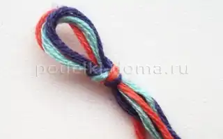 Браслеты из ниток: фенечка, шамбала и другие. Браслет из ниток.