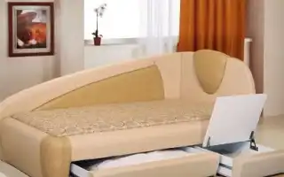 Тахта с ящиками для белья: особенности и выбор. Диван тахта с ящиком для белья.