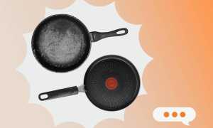 Частый вопрос: Можно ли готовить на поцарапанной сковороде? Ответы и советы