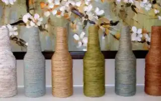 Как украсить вазу своими руками в домашних условиях. Ваза своими руками.