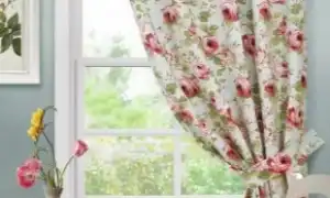 50 примеров штор на кухне в стиле прованс