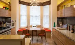 Шторы на эркерное окно: виды, дизайн, цветовая гамма, декор, формы эркера. Шторы на эркерное окно.