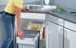 Тумбы под мойку на кухню: виды и выбор