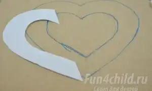 Изготовление топиария в форме сердце из кофе