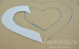 Изготовление топиария в форме сердце из кофе