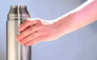 Как очистить термос от чайного налёта внутри