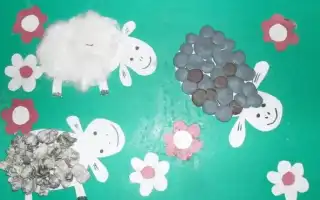 Как сделать аппликацию с 3-летним ребёнком. Аппликация для малышей.