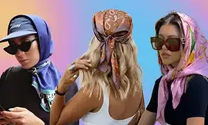 Как красиво завязать шарф на голове