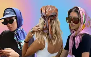 Как красиво завязать шарф на голове