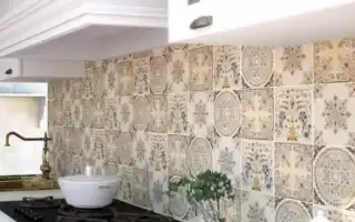 Плитка для кухни и ванной комнаты в стиле пэчворк. Плитка в стиле пэчворк.