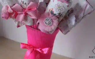 Как сделать букет из памперсов своими руками. Букет из памперсов.