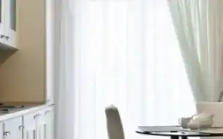 Советы по выбору штор в гостиную-кухню. Шторы в кухню гостиную.